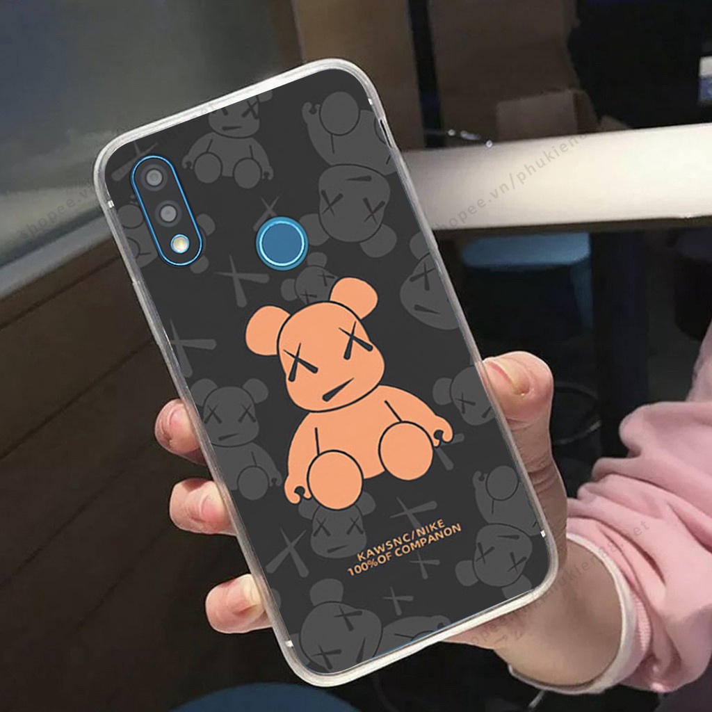 Ốp lưng Vsmart Joy 2 Plus / Joy2+ hình Robot Bear, Kawsnc bảo vệ điện thoại