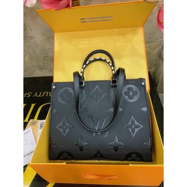 Túi xách nữ - Túi công sở LV On the go chuẩn size 35 FULL BOX