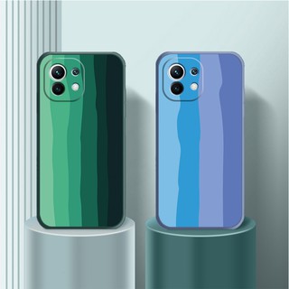 Ốp lưng Cầu vồng sơn dầu cứng Xiaomi Redmi 10 Note 11 10 10s 9T 9 9s 8 K30 K20 Pro