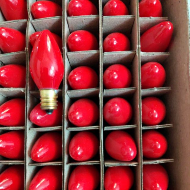 Đui, đèn quả nhót thờ  mầu đỏ(bóng dây tóc) | BigBuy360 - bigbuy360.vn