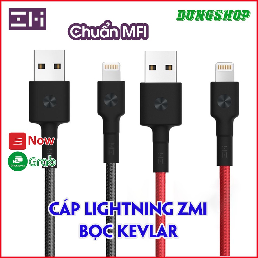 Cáp ZMI USB to Lightning ( hỗ trợ IPhone , IPad , IPod )