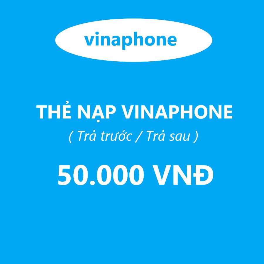 Thẻ cào Vinaphone 50.000đ