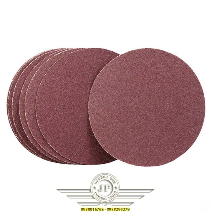 Đĩa Tròn Nhám Dính 150mm, Đĩa Tròn Giấy Ráp Dính