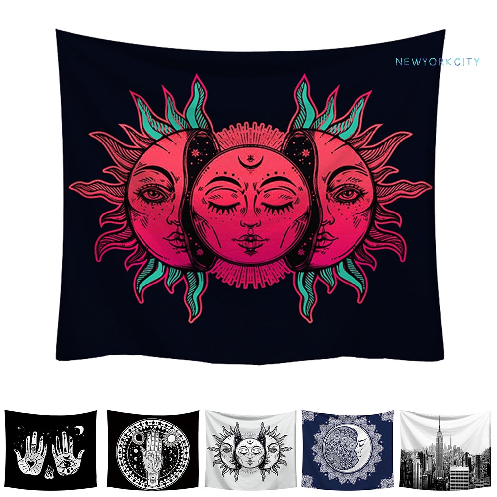 Thảm Treo Tường Trang Trí In Hình Hoạt Hình Đáng Yêu