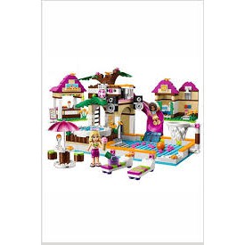 Lắp ráp xếp hình bể bơi thành phố 41008 10160