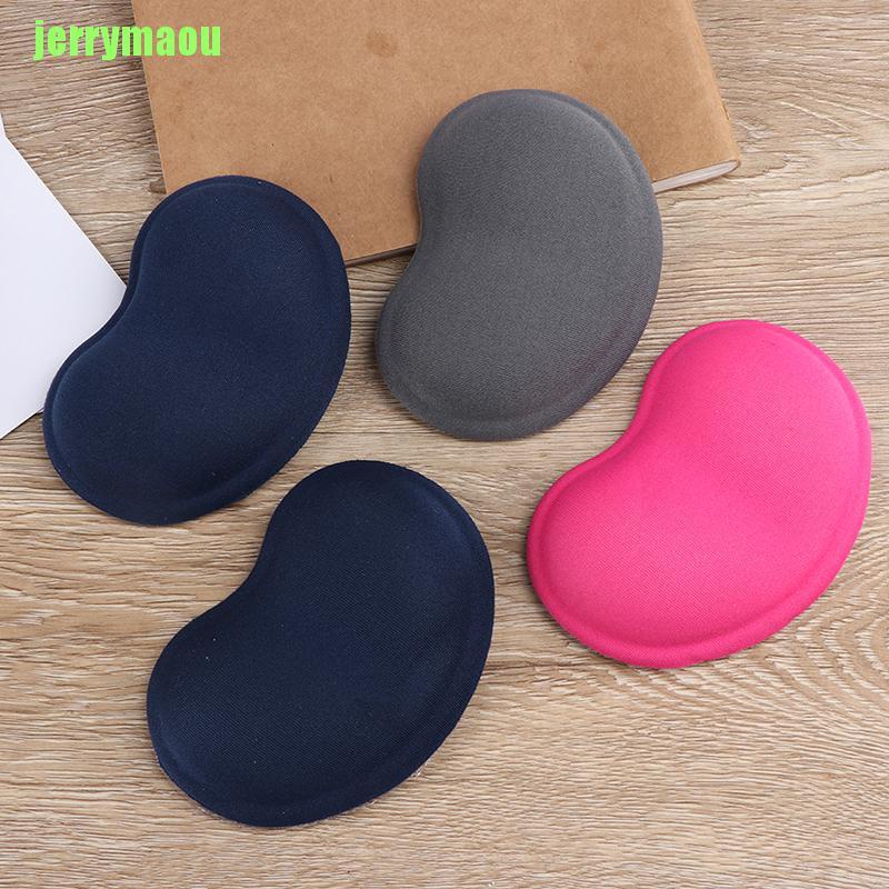 [JERU] Heart-shaped 3d wrist rest silica gel hand ow memory cotton mouse pad ERHZ