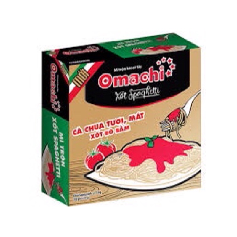 Mì trộn sốt Spaghetti Omachi