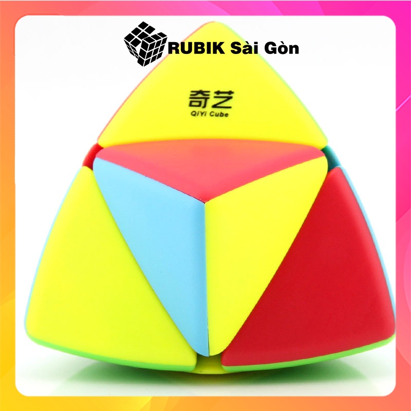 Rubik Biến Thể QiYi Mastermorphix Cube 2x2 Khối Rubic Tam Giác Cho Người Mới Chơi Xoay Trơn Mượt Giá Rẻ