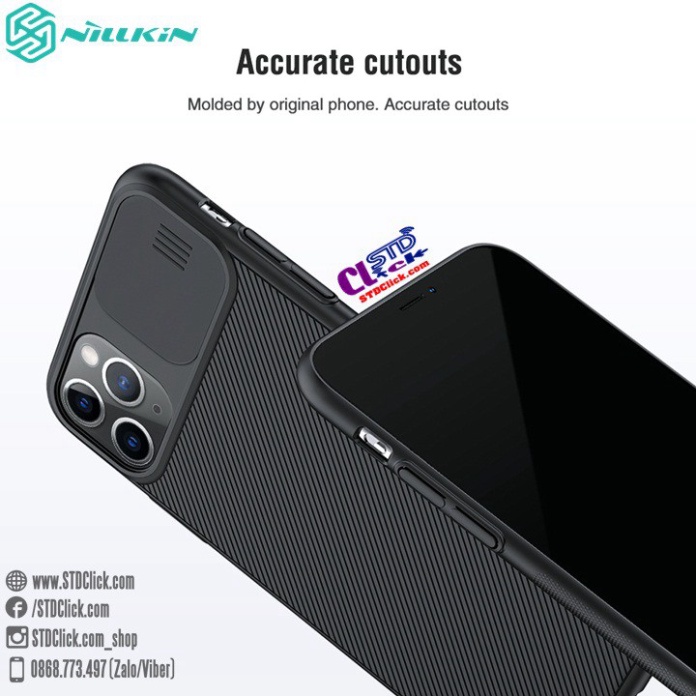 ỐP LƯNG IPHONE 11 PRO MAX NILLKIN CAMSHIELD CHÍNH HÃNG