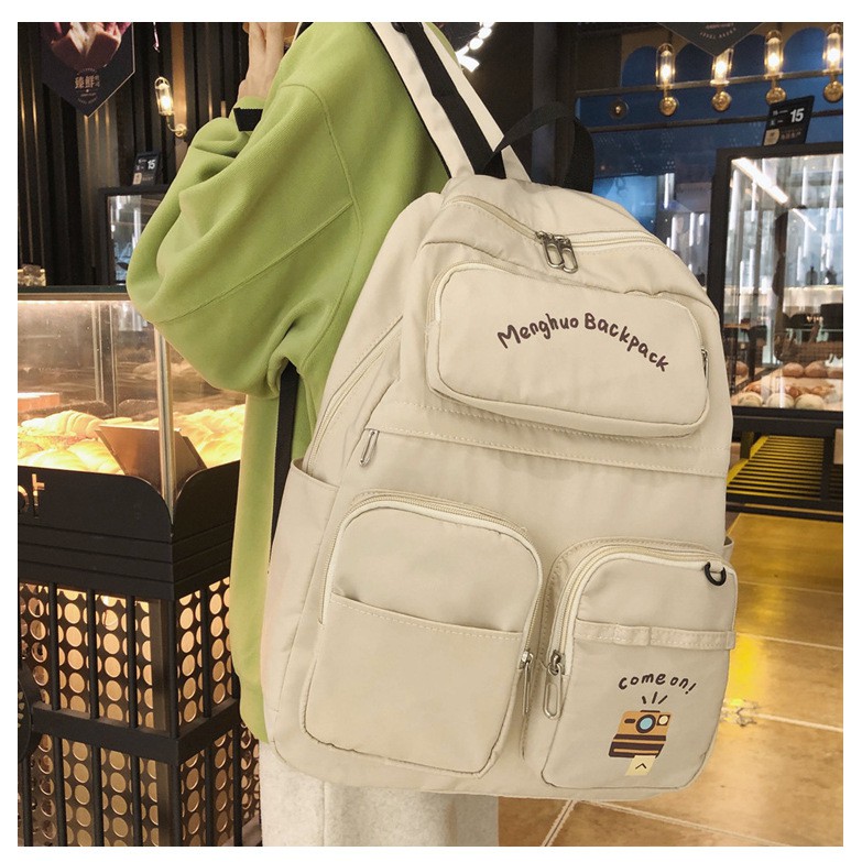 Balo học sinh ulzzang xinh xắn đi học chống thấm nước | Balo thời trang