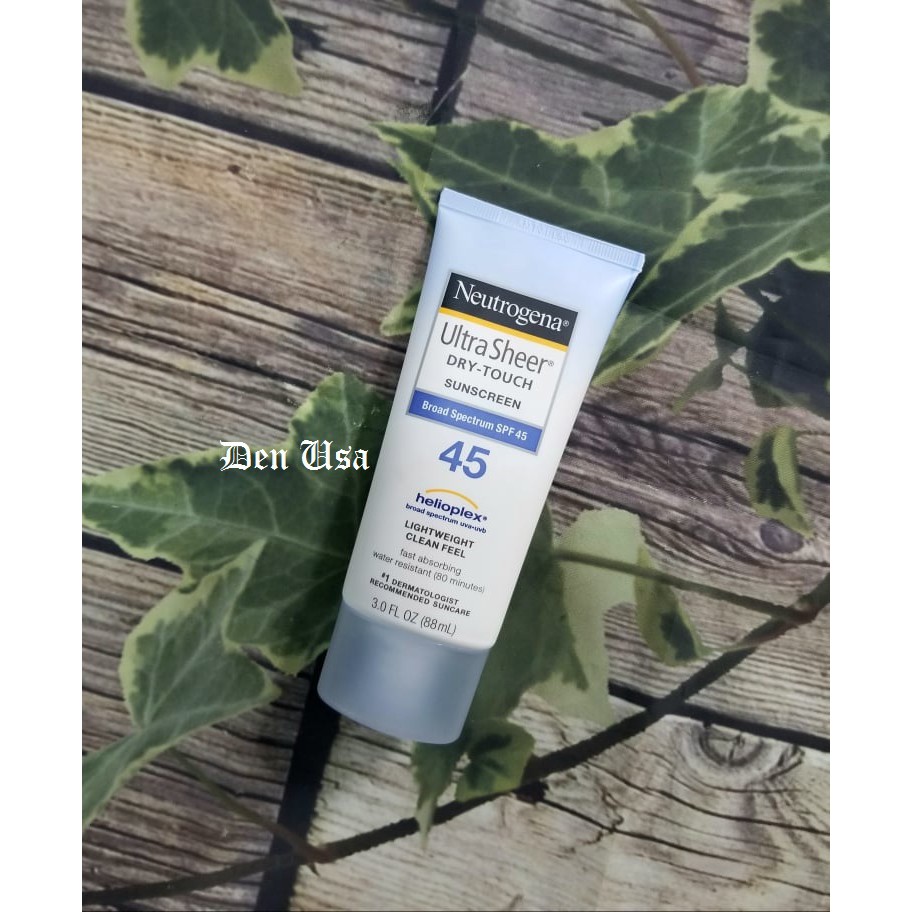 [ Ảnh Thật ] Kem chống nắng Neutrogena Ultra Sheer Dry Touch Sunscreen Spectrum Spf 45 88ml