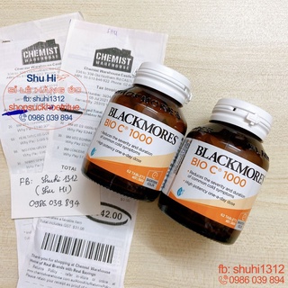 Viên uống Vitamin C Bio C Blackmores 1000mg 62 viên Úc