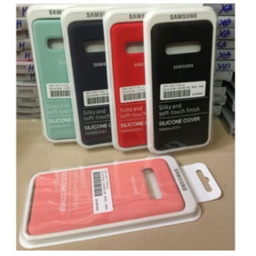 Ốp lưng silicon cover xịn Samsung S10/S10 plus chống bẩn chống bám vân tay