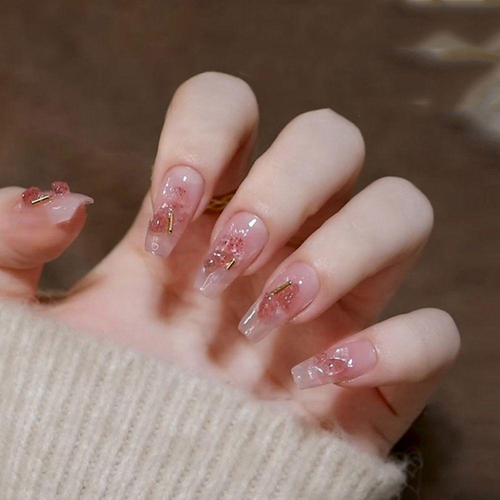 Miếng Dán Trang Trí Móng Tay Nghệ Thuật|Phụ Kiện Trang Sức Kiểu Cách Độc Đáo|Bộ Dụng Cụ Làm Đồ Thủ Công DIY Tiện Dụng|Phụ Kiện Trang Trí Móng Tay 3D Xinh Xắn