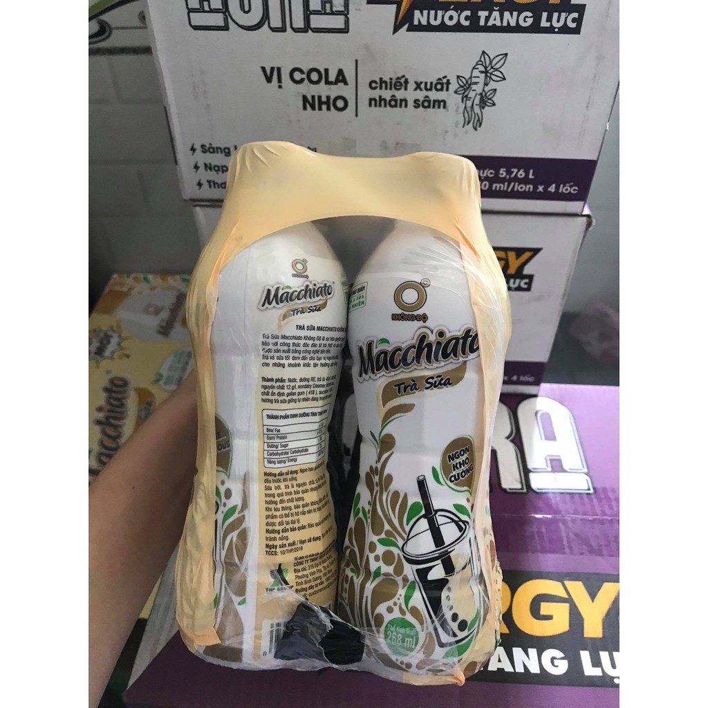 Lốc 6 Chai Trà Sữa Macchiato 268ml | BigBuy360 - bigbuy360.vn