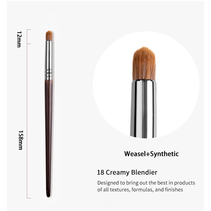 Set 2 cọ trang điểm OVW chuyên dụng