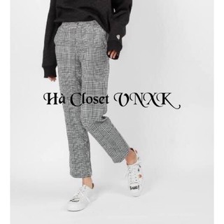 Quần baggy caro vnxk