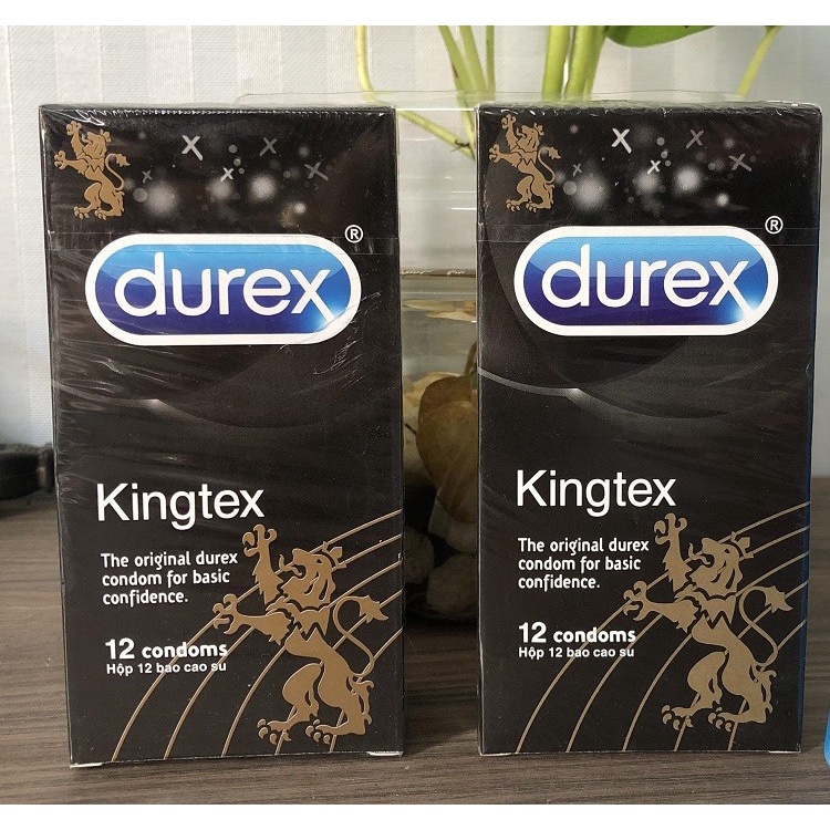 Bao Cao Su Durex Kingtex 12 Bao + Tặng Đèn Soi Lấy Ráy Tai