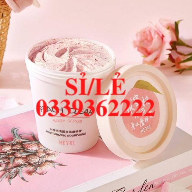 [ HAIANHSHOP ] Kem Tẩy Da Chết Body Đào Peach Clear 200ML -  Tẩy Da Chết HEYXI Nội Địa Trung  Duashop   &gt;