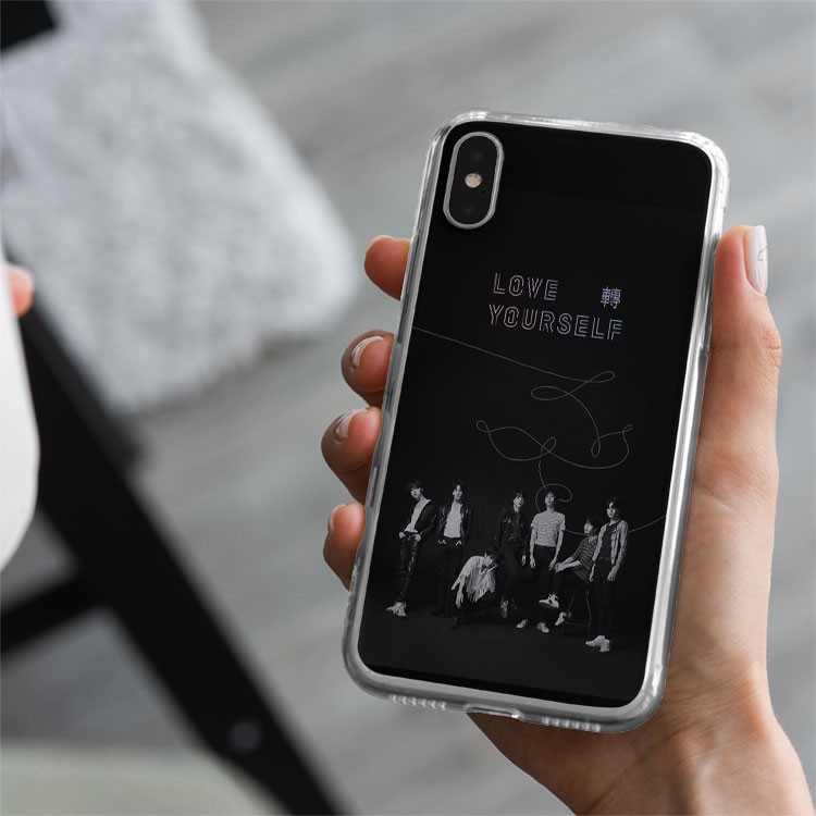 Ốp dt BTS Love Yourself Taer BTS Band KPOP cho Iphone 5 6 7 8 Plus 11 12 Pro Max X Xr BTSPOD00027