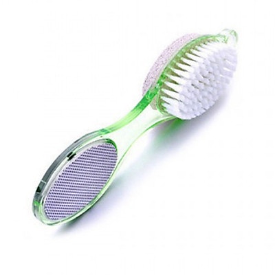 Bàn Chải Chà Gót Chân 2 Dầu 4in1