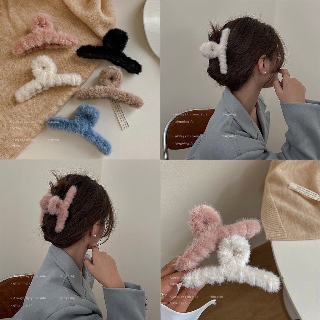 Con cua kẹp tóc dễ thương hàn quốc sang trọng kẹp tóc cô gái ngọt ngào