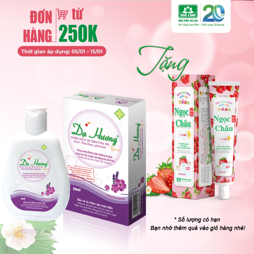 Dung dịch vệ sinh - Dạ Hương Lavender 50ml