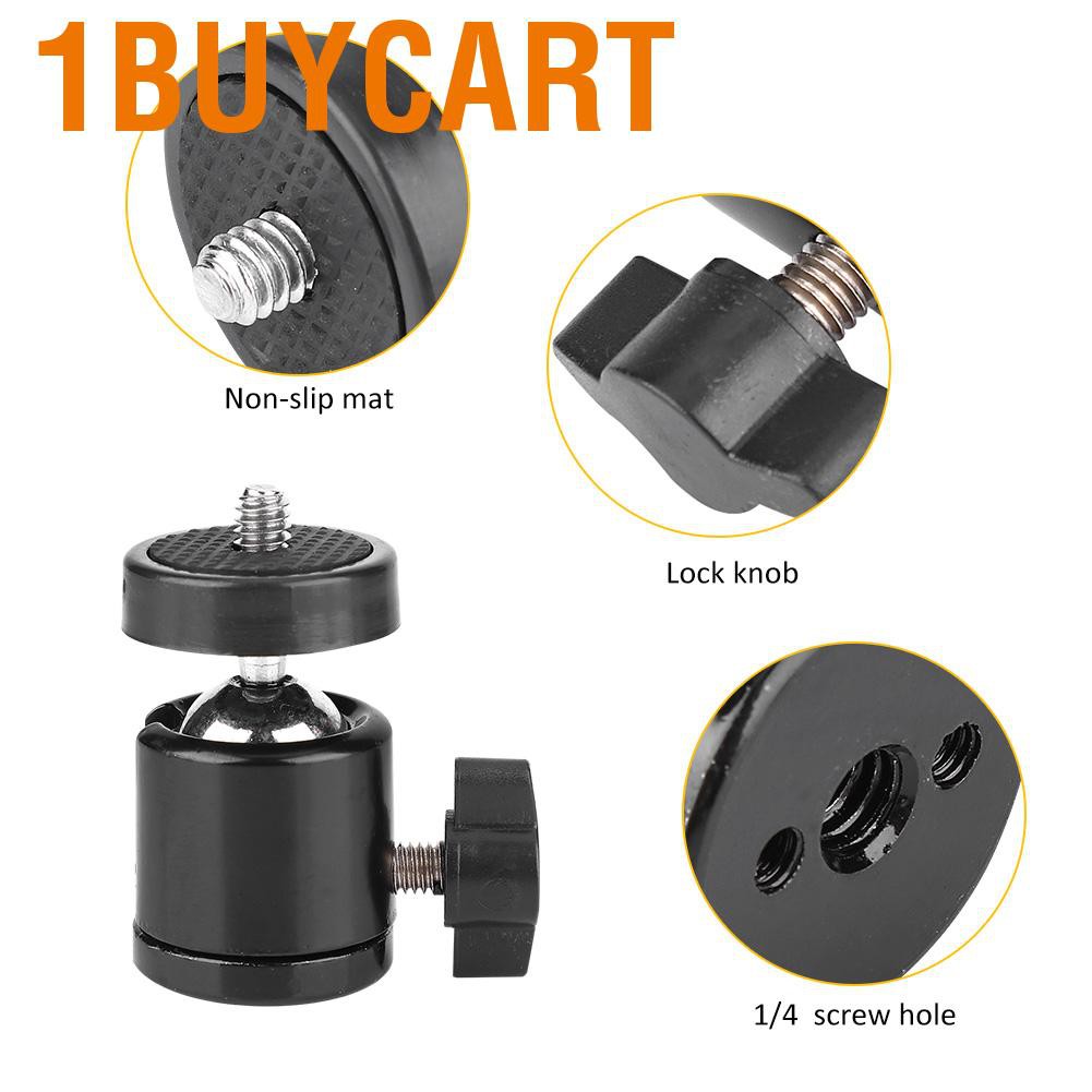 Đầu bi nhỏ mini bằng hợp kim nhôm cho chân tripod máy ảnh kỹ thuật số