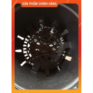2 chậu nhựa đen F18.