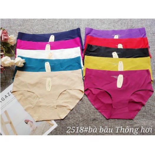 Quần lót Nữ💖FREE SHIP💖Set 5 Quần Lót Đúc Thông Hơi Bà Bầu