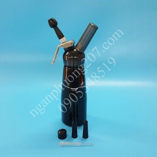 COMBO BÌNH XỊT KEM 500ML VÀ BỘ DỤNG CỤ PHA CHẾ 6 MÓN
