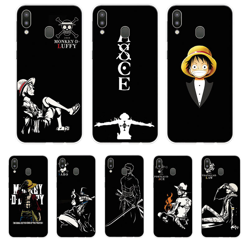 Ốp Lưng Samsung Galaxy M10 M10S M20 M30 M40 TPU mềm Case One Piece Black