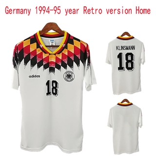 Áo thun số 18 klinsmann đội tuyển đá banh đức 1994-95
