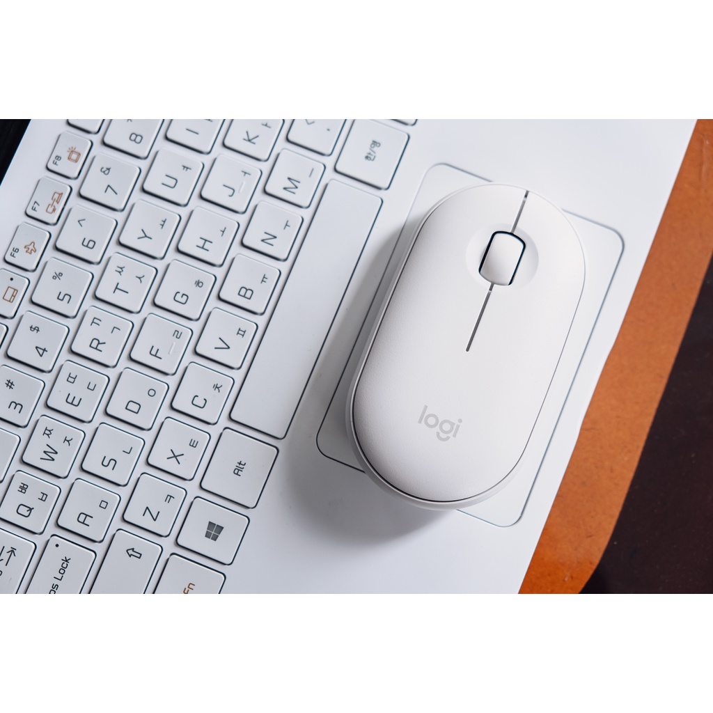 Chuột Bluetooth Không Dây Logitech Pebble M350 , Phù Hợp Dùng Macbook Ipad - Nhỏ gọn tiện lợi, chống ồn hiệu quả
