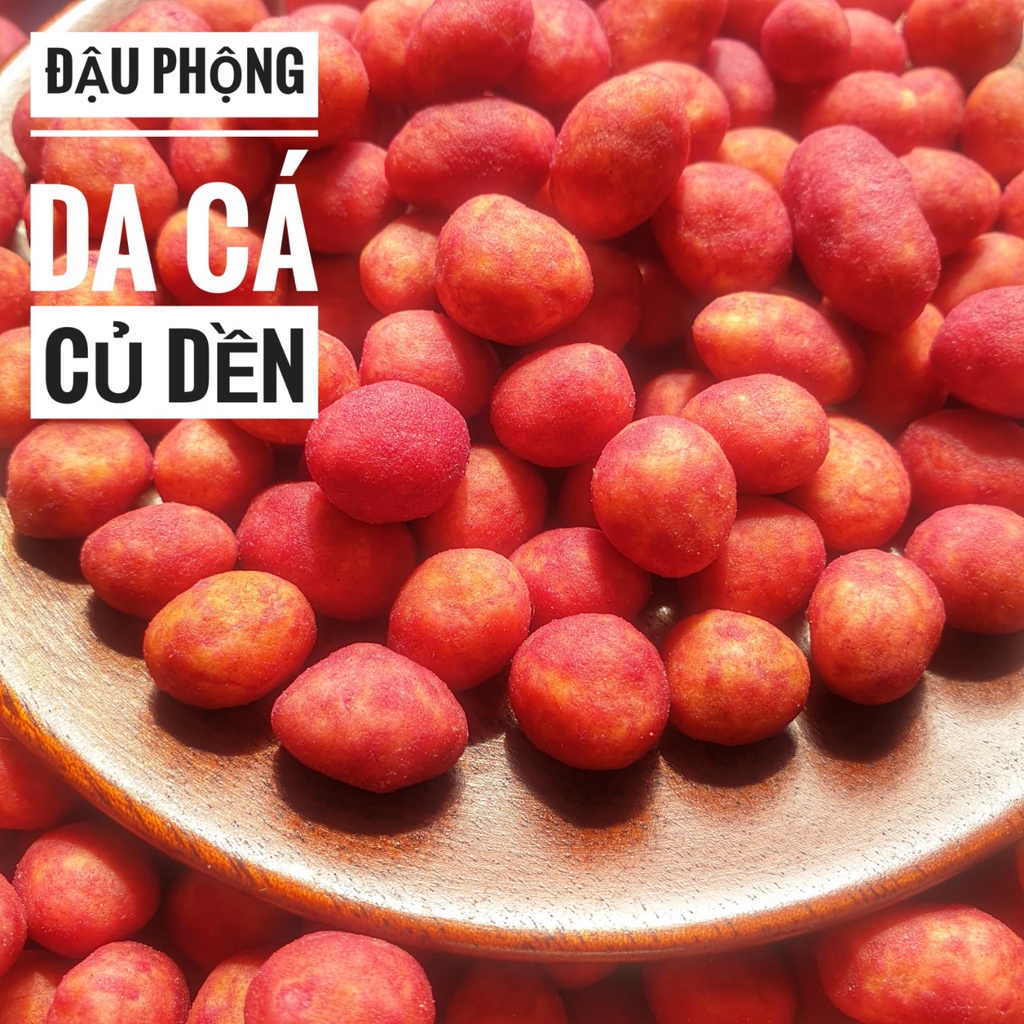 Đậu Phộng Da Cá Vị Củ Dền - Lon 180Gr