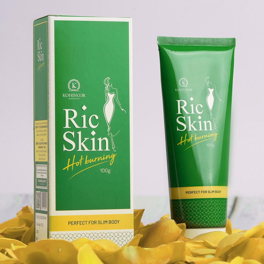 Kem tan mỡ RIC SKIN HOT BURNING Kohinoor 100g