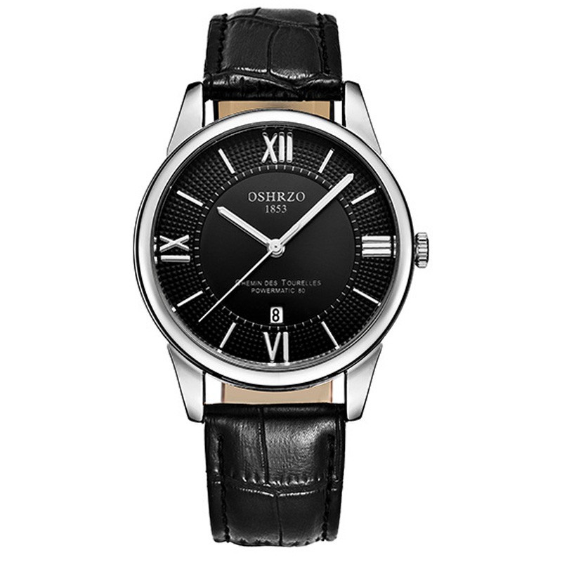 [Mã FAMAYFA2 giảm 10K đơn 50K] (TRỢ GIÁ KHỦNG) Đồng Hồ Nam OSHRZO KOREA Doanh Nhân Dây Da Cao Cấp_ FULL BOX | BigBuy360 - bigbuy360.vn
