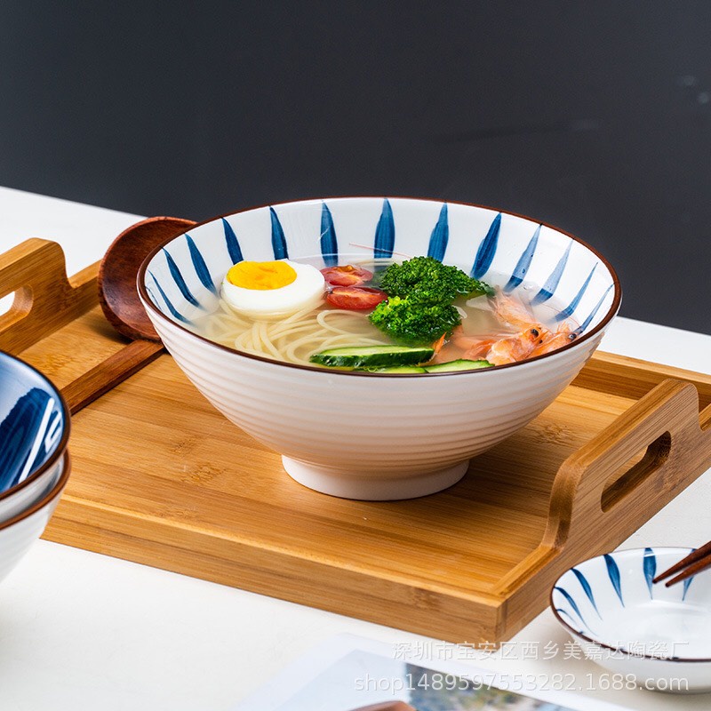 Bát Tô Mì Tô Phở Tô Canh Lớn Hình Nón Phong Cách Nhật