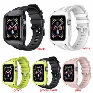 【Apple Watch Strap】 Ốp Silicone Mềm Chống Sốc Cho Đồng Hồ Thông Minh Apple Watch Series 6 se 5 4 3 2 1 Iwatch 44mm 42mm 38mm 40mm