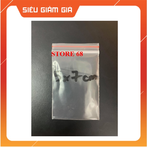 100g Túi zip nilong đựng thực phẩm tủ lạnh, gia vị bếp, thuốc tây, quận áo loại dày tốt - Ấn vào chọn Size