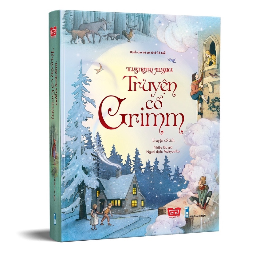 SÁCH - Illustrated Classics - Truyện cổ Grimm