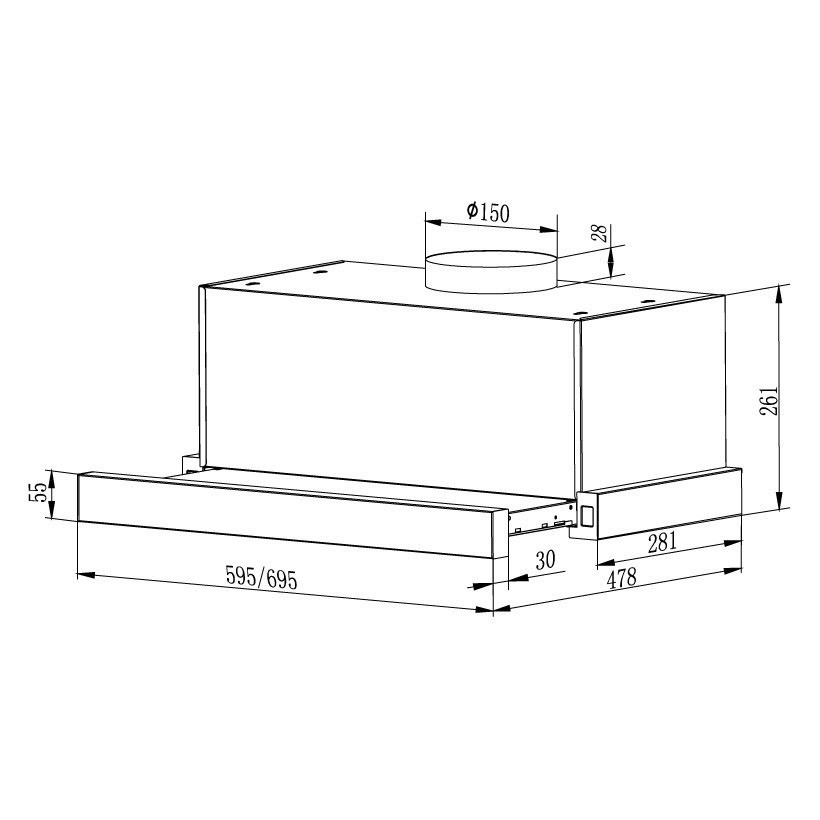 Máy Hút Mùi Faster SYP 6003/7003✅Miễn phí vận chuyển nội thành không chuyển ngoại tình | BigBuy360 - bigbuy360.vn