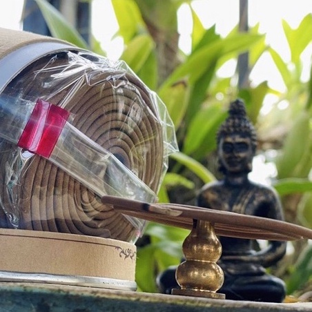 Nhang Vòng Trầm Hương An Nhiên Cao Cấp 4H, Hương, Nhang Thờ Cúng Dâng Hương, Thưởng Lãm, Xông Nhà, V4HCC- Hộp 48 Cái