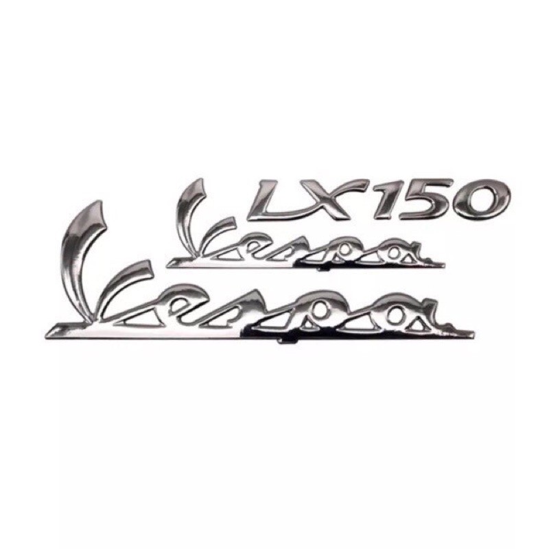 Bộ 3 logo vespa 125/150