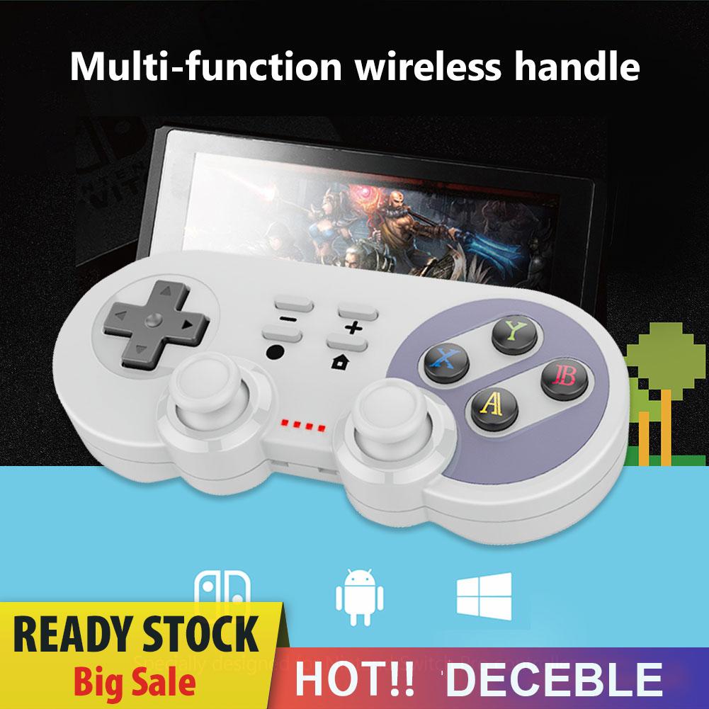 deceble Bluetooth-compatible Controller Gamepad Joystick Wireless Console for PS3 PC Android