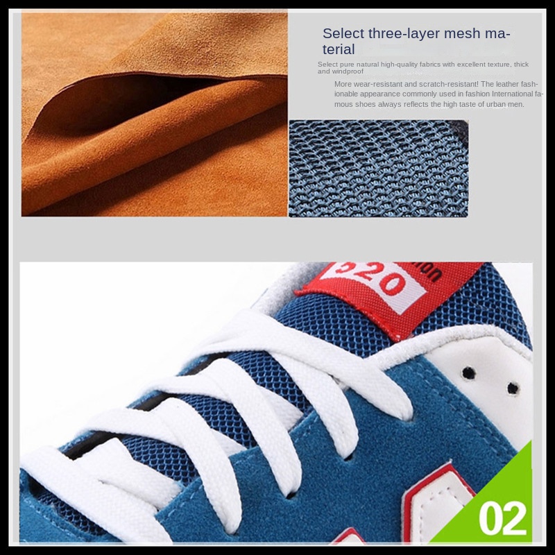 Giày Thể Thao Chạy Bộ Chống Trượt Thoáng Khí Phong Cách Hàn Quốc Cho Nam Và Nữ