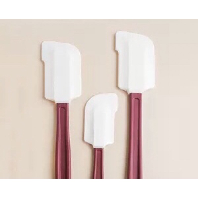 Phới silicone - Spatula chịu nhiệt các cỡ Sanneng