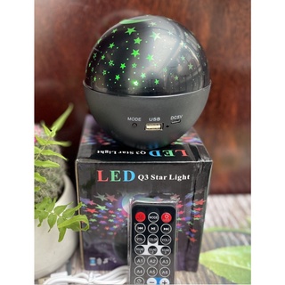 Loa Bluetooth Q3 bản cao cấp có đèn trời âm thanh chuẩn nghe cực đã