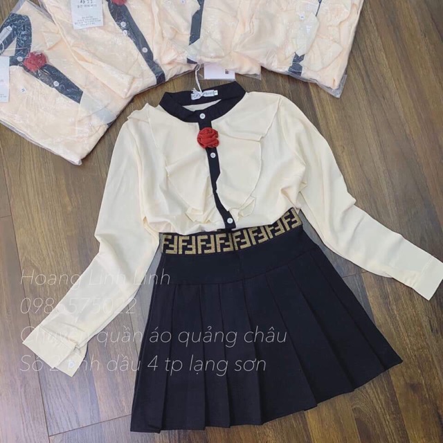 Áo sơmi hoa hồng