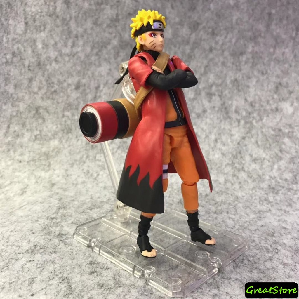 MÔ HÌNH NARUTO UZUMAKI SENNIN MODE FIGMA SHF CỬ ĐỘNG ĐƯỢC